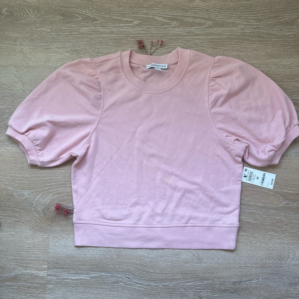 And Now This women’s pink blouse 👚
